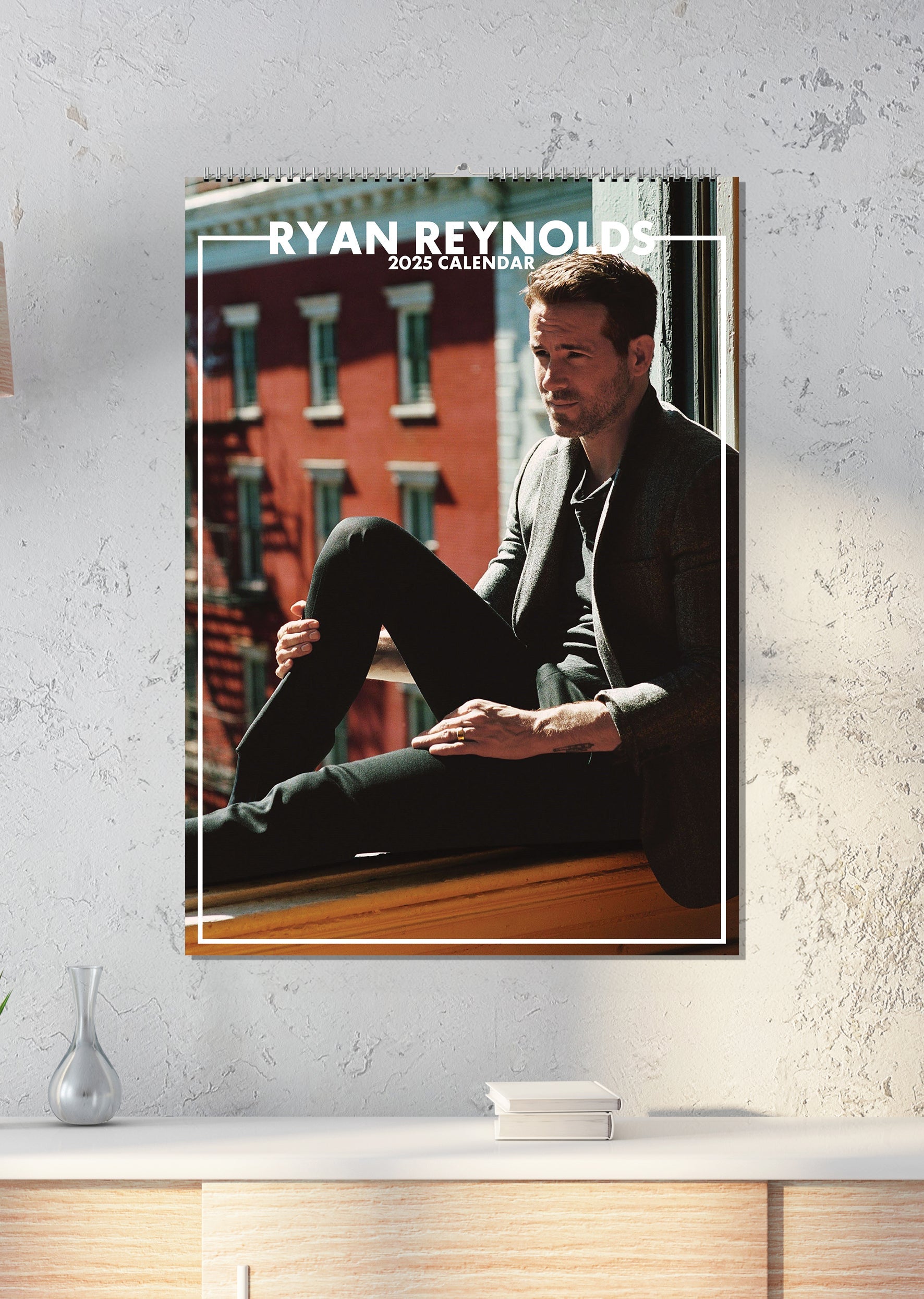 2025 Ryan Reynolds - A3 Wall Calendar