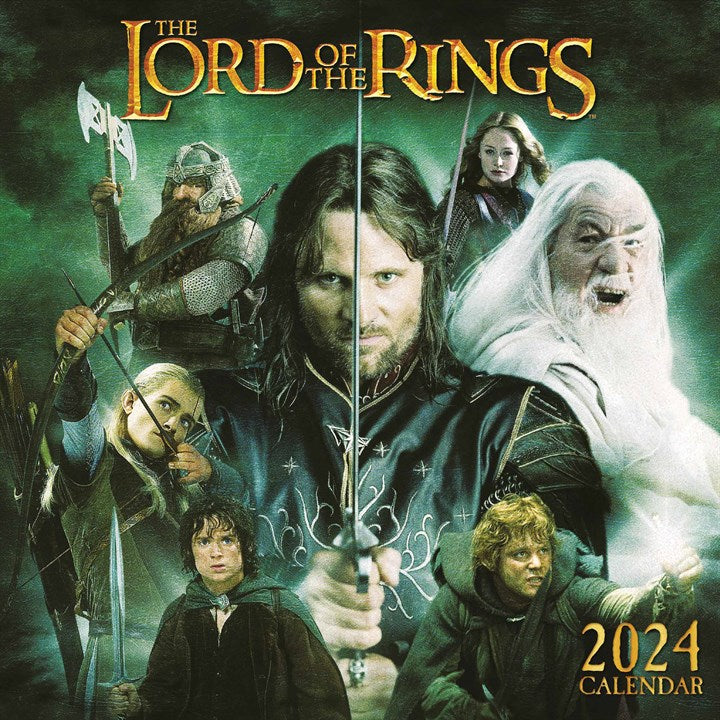 2024 Lord Of The Rings - Square Wall Calendar  SOLD OUT