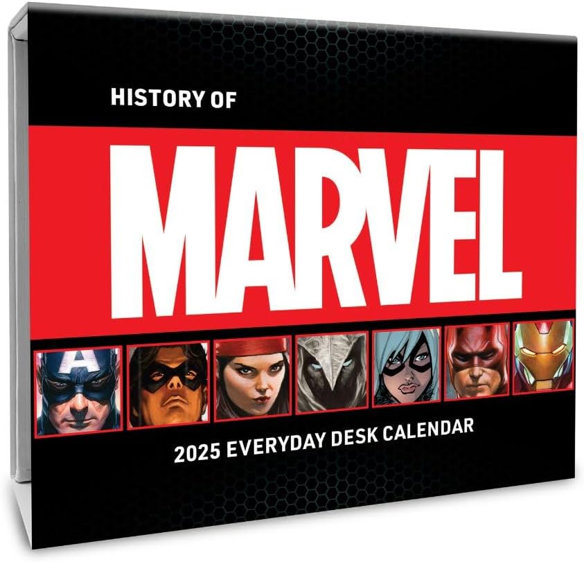 2025 Marvel - Daily Boxed Page-A-Day Calendar