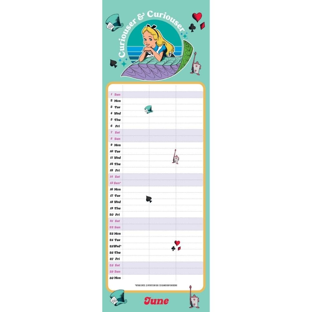 2025 Disney You, Me And Us - Slim Wall Calendar