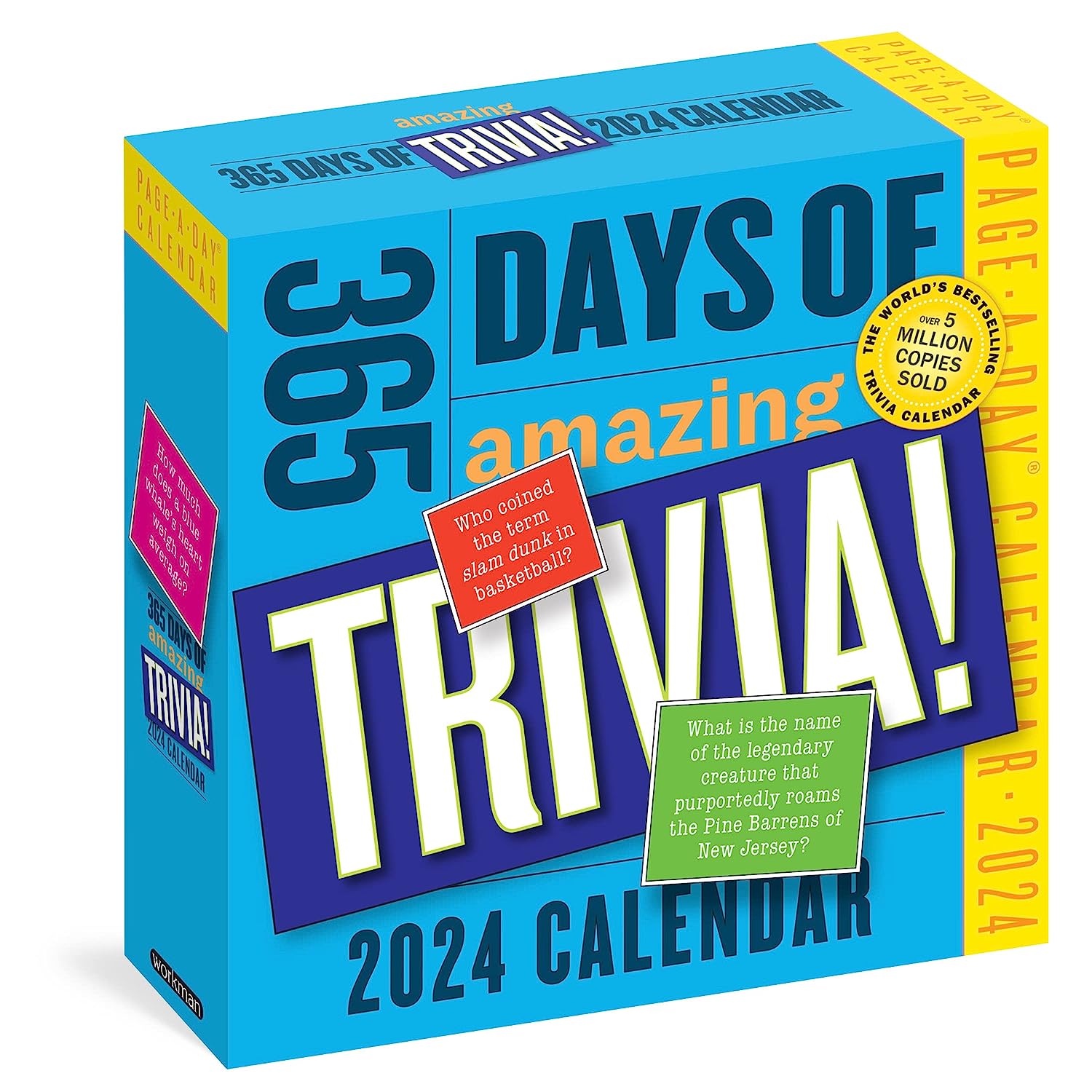 2024 365 Days Of Amazing Trivia! - Daily Boxed Page-A-Day Calendar  SOLD OUT