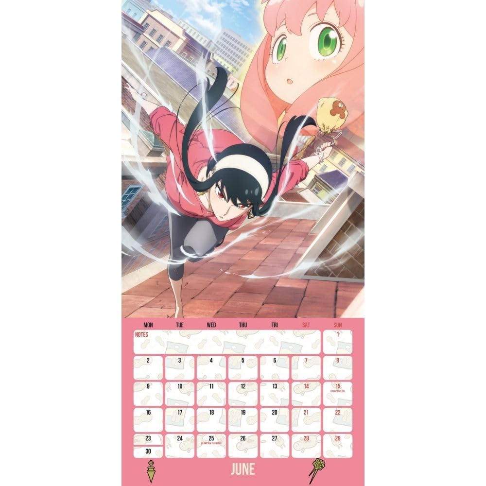 2025 Spy X Family - Square Wall Calendar