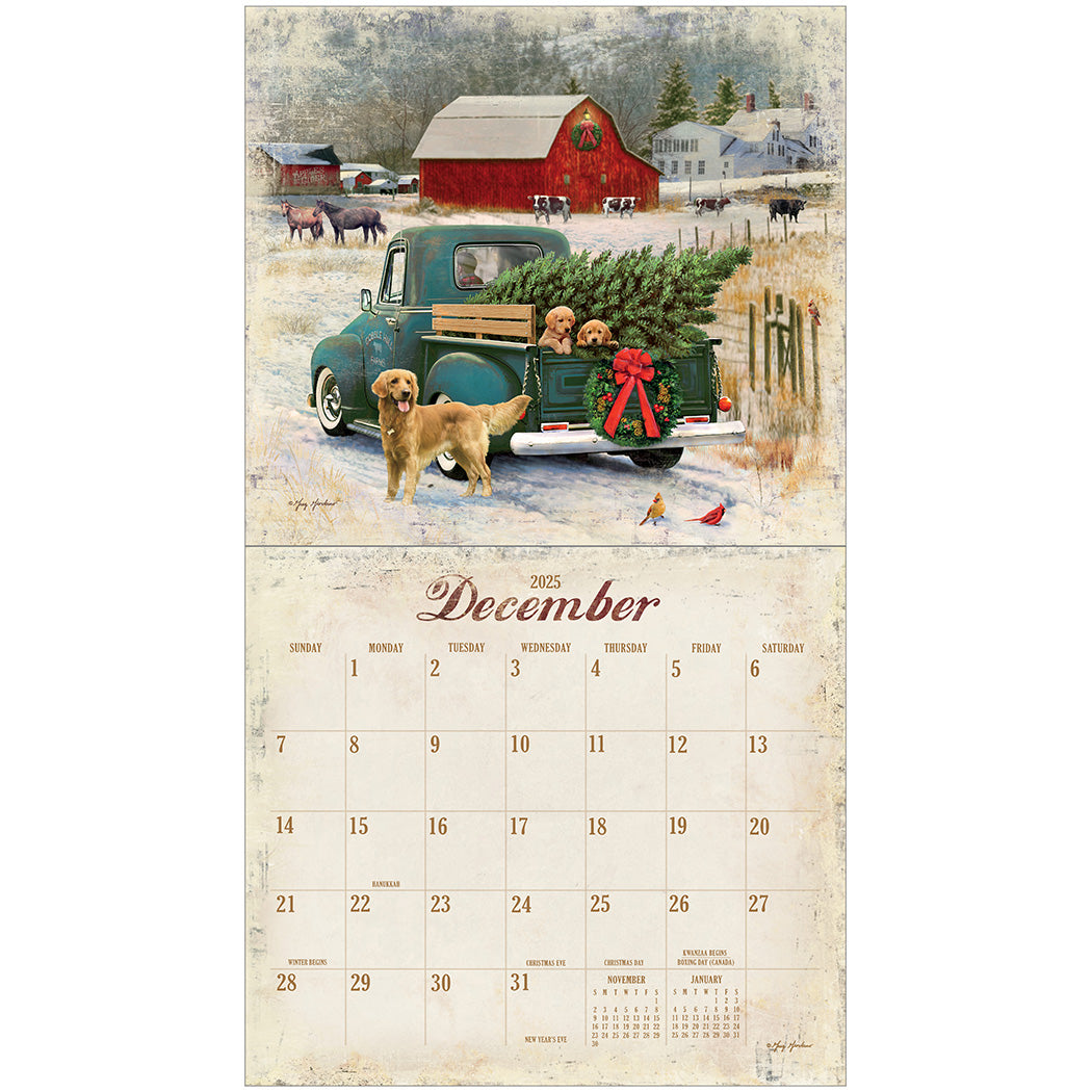 2025 Legacy Heartland - Deluxe Wall Calendar