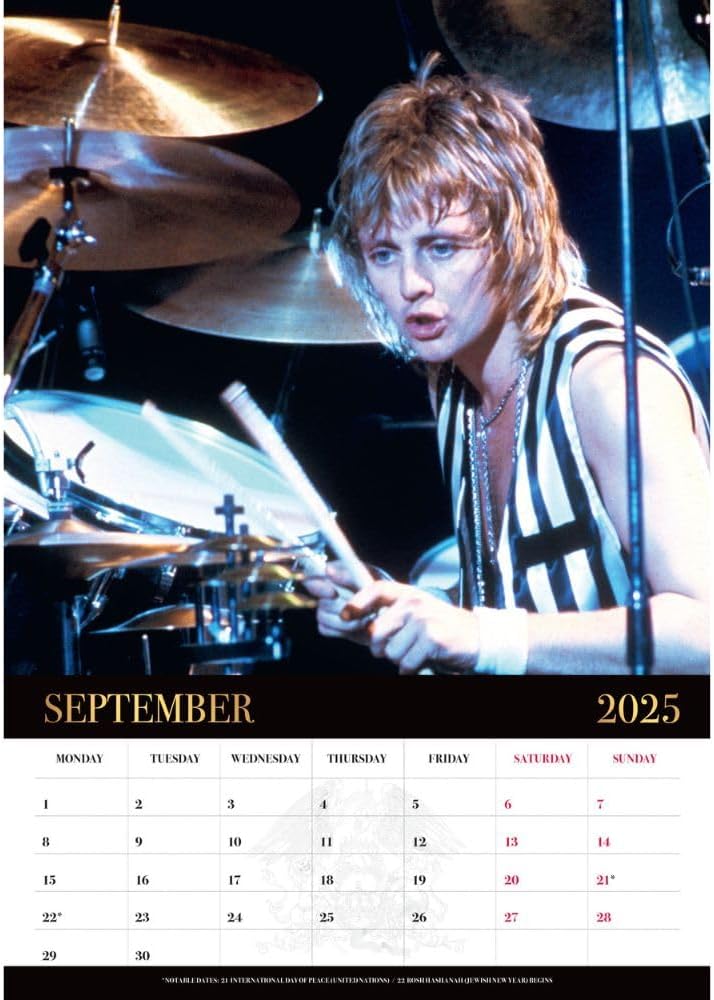 2025 Queen - A3 Wall Calendar