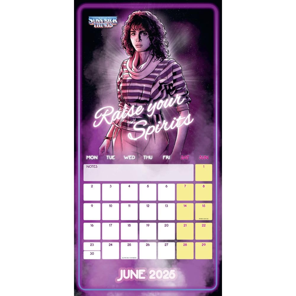 2025 Stranger Things - Square Wall Calendar