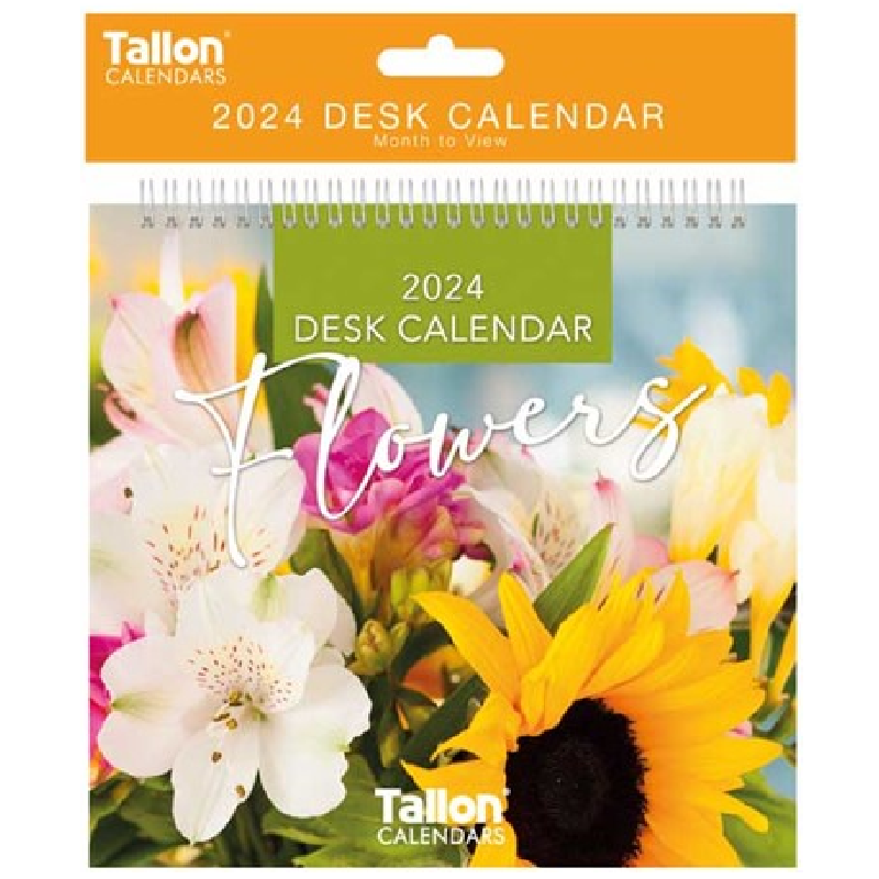 2024 Flowers - Desk Easel Calendar  SOLD OUT