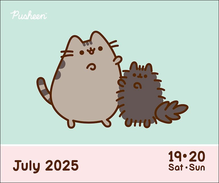 2025 Pusheen - Daily Boxed Page-A-Day Calendar