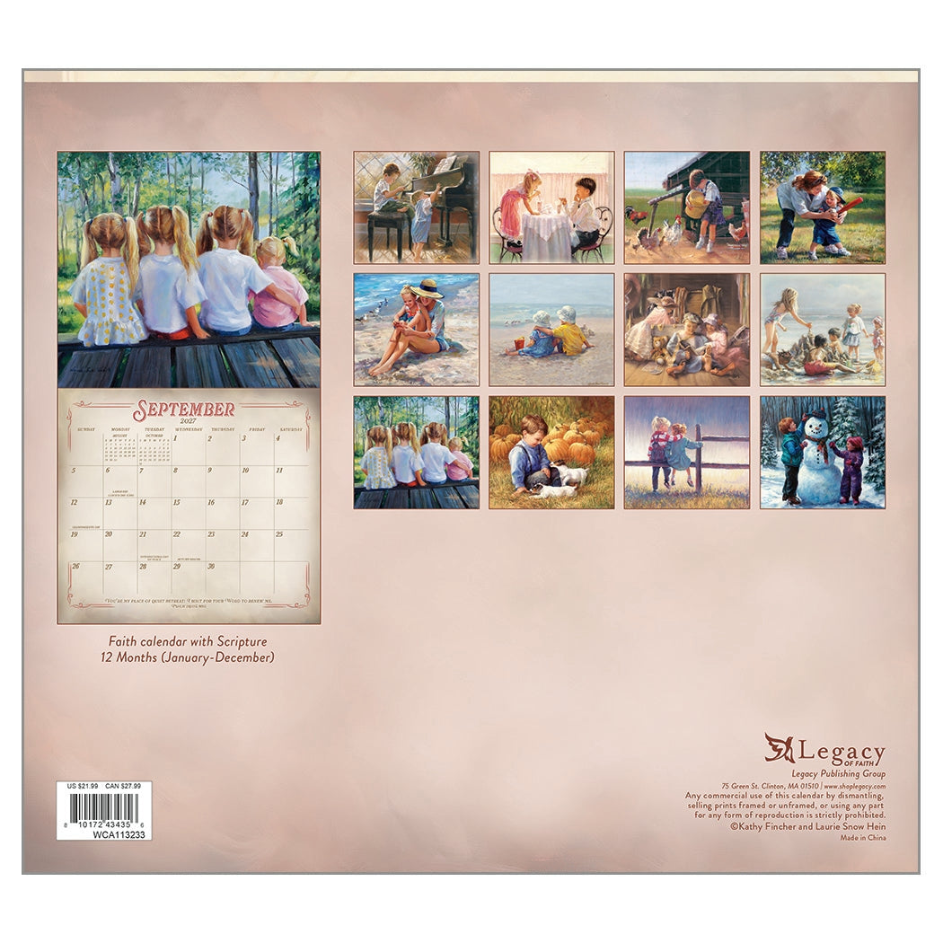 2027 Little Lessons In Love - Deluxe Wall Calendar by Susan Lordi