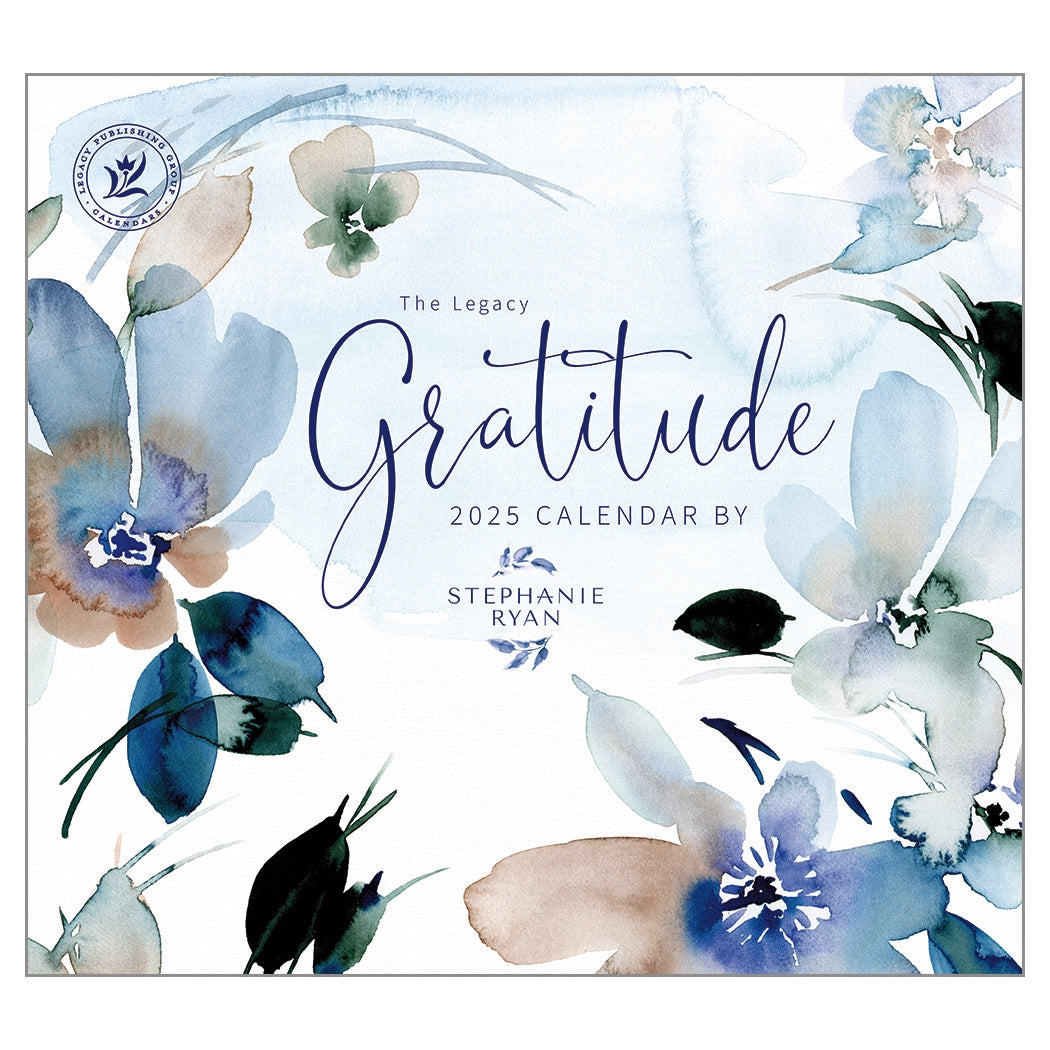 2025 Legacy Gratitude - Deluxe Wall Calendar