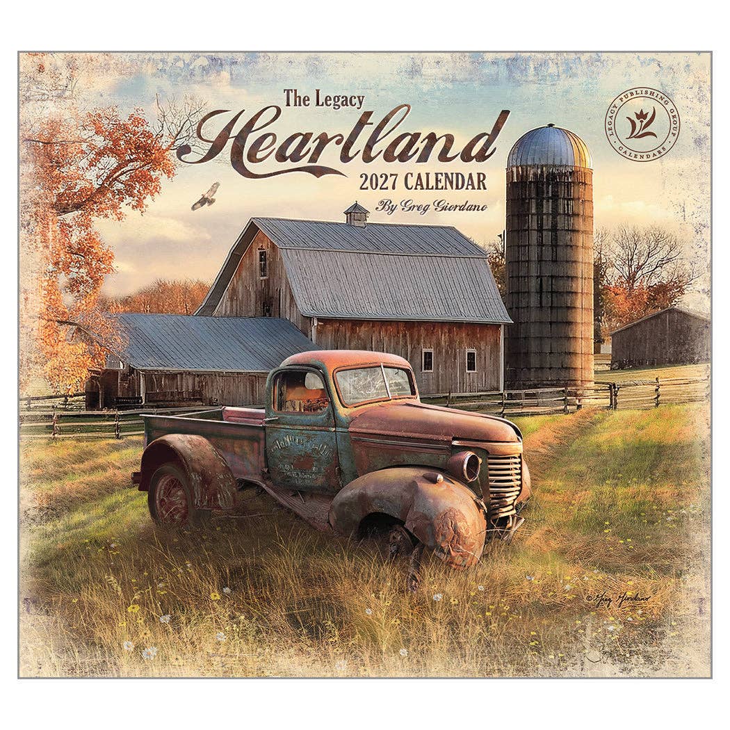 2027 Heartland - Deluxe Wall Calendar by Terry Redlin