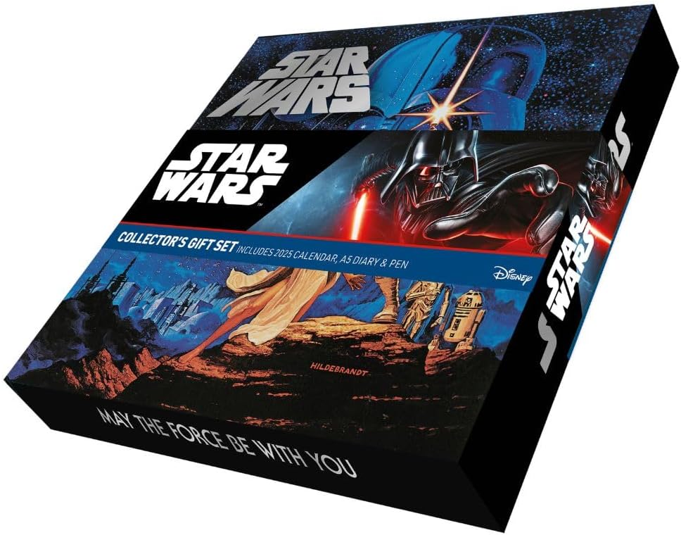 2025 Star Wars Classic - Calendar & Diary Gift Box Set