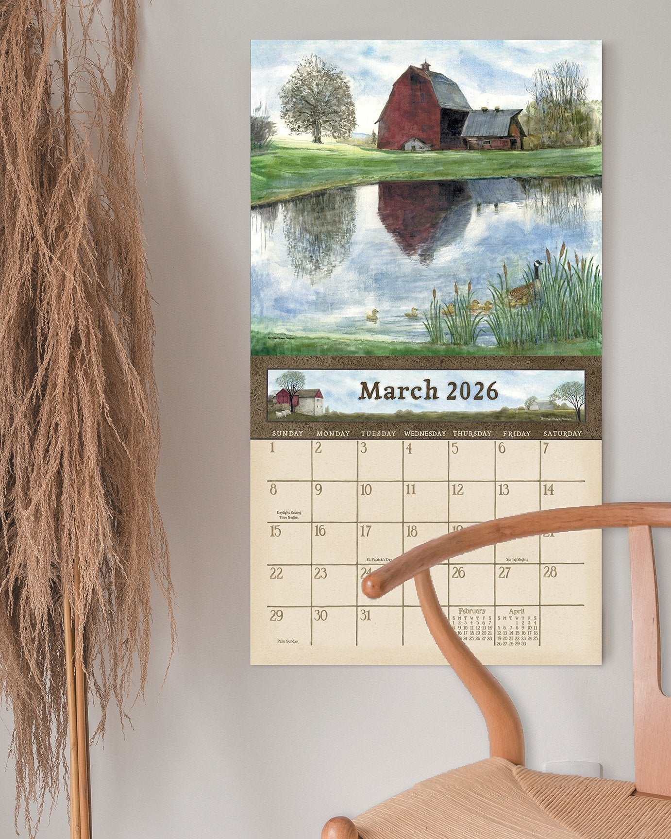2026 Legacy Country Path - Deluxe Wall Calendar