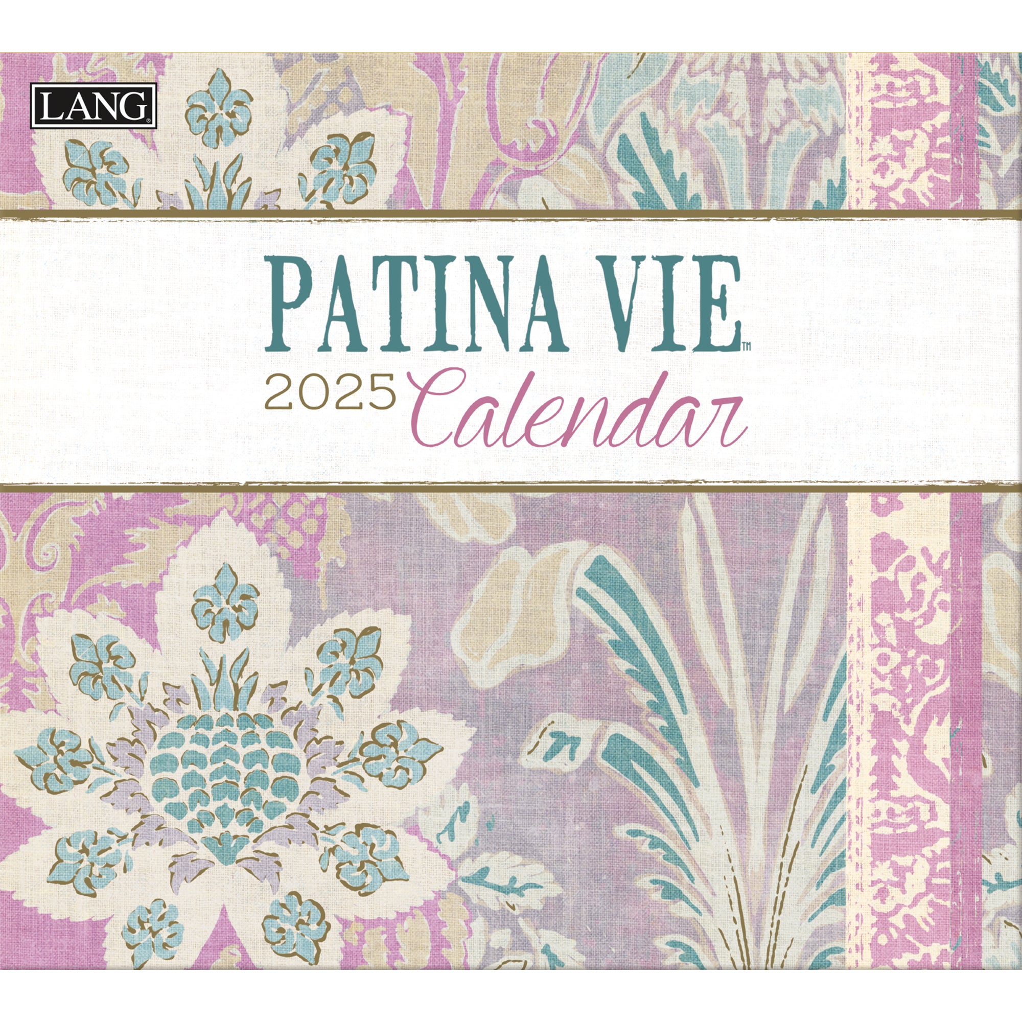 2025 LANG Patina Vie - Deluxe Wall Calendar