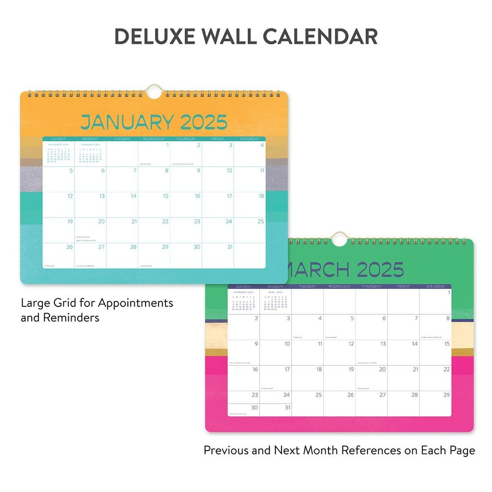 2025 Color Theory - Deluxe Wall Calendar