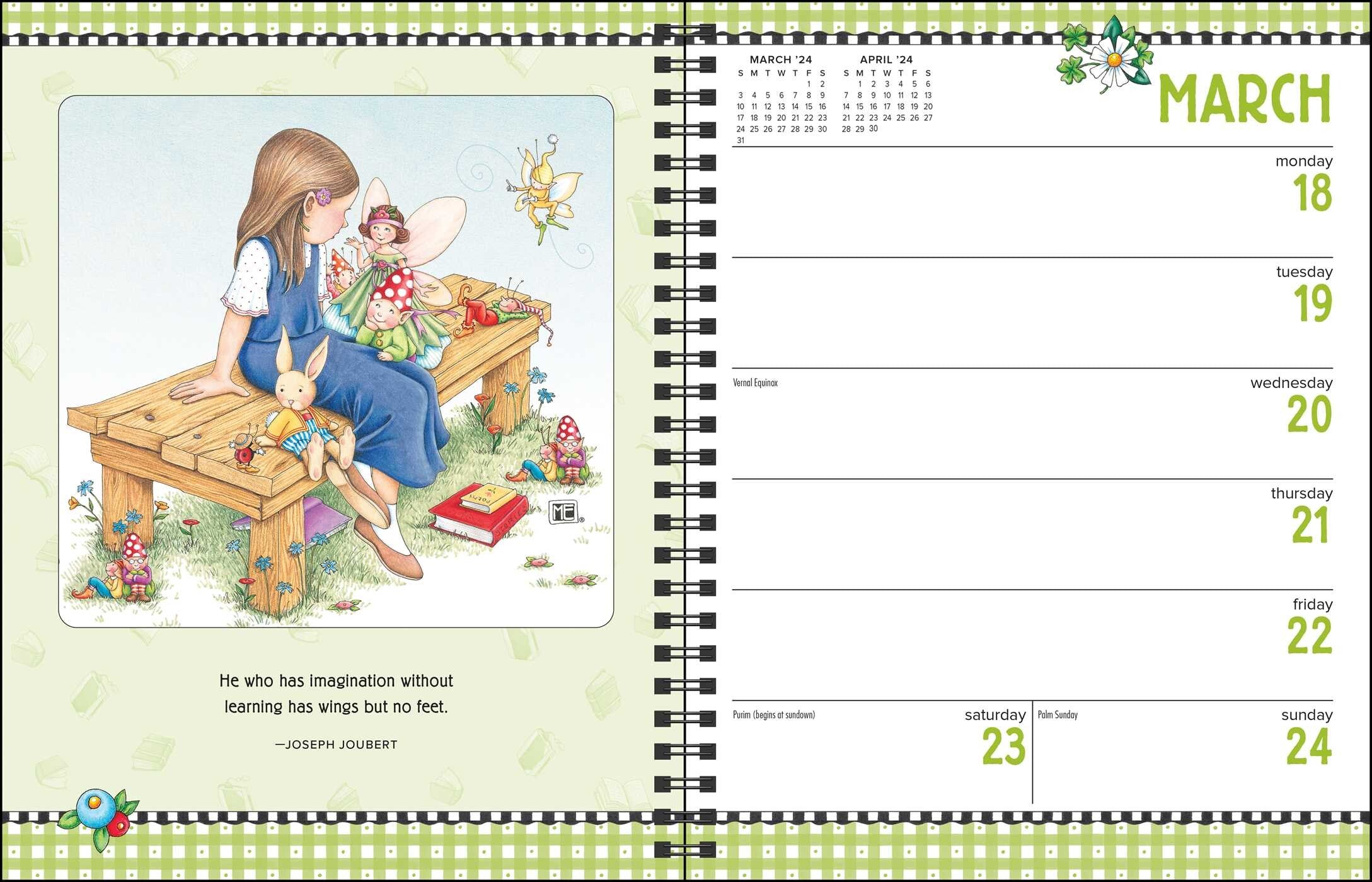 2024 Mary Engelbreit's Monthly Weekly Diary/Planner