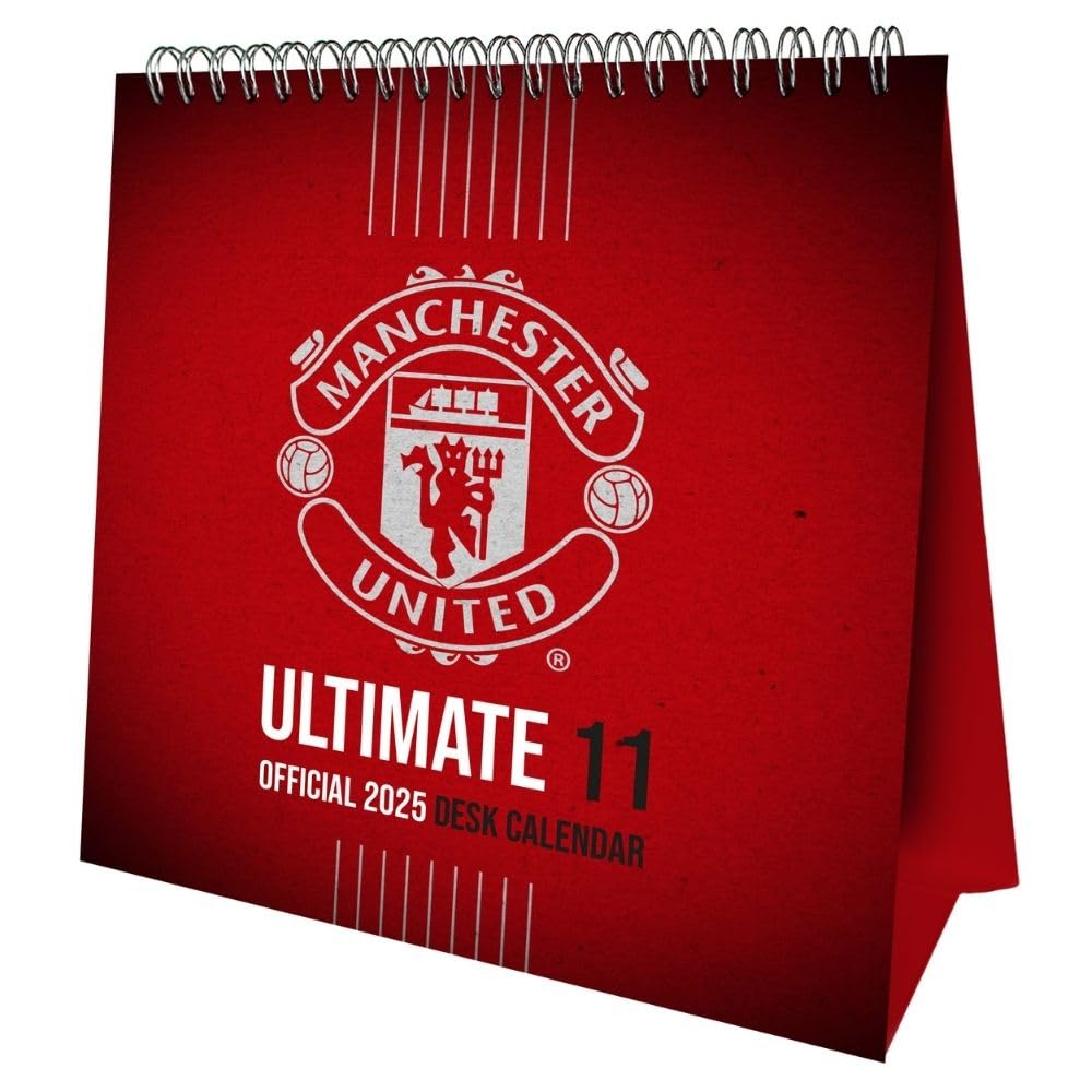 2025 Manchester United Fc - Desk Easel Calendar