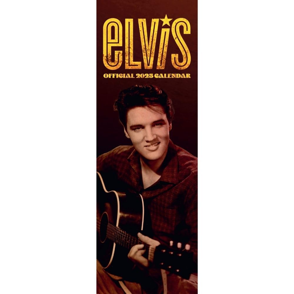 2025 Elvis - Slim Wall Calendar