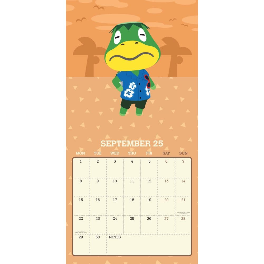 2025 Animal Crossing - Square Wall Calendar