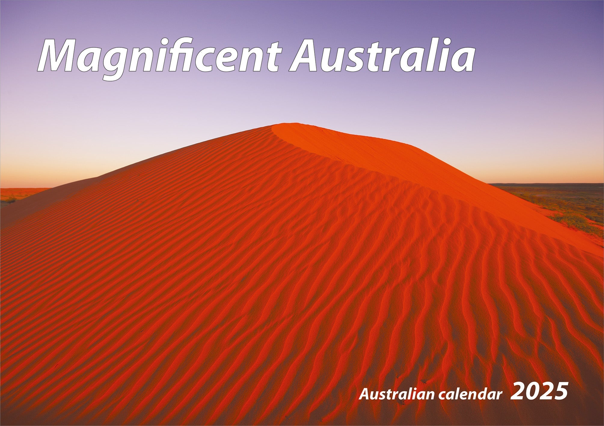 2025 Magnificent Australia - Horizontal Wall Calendar