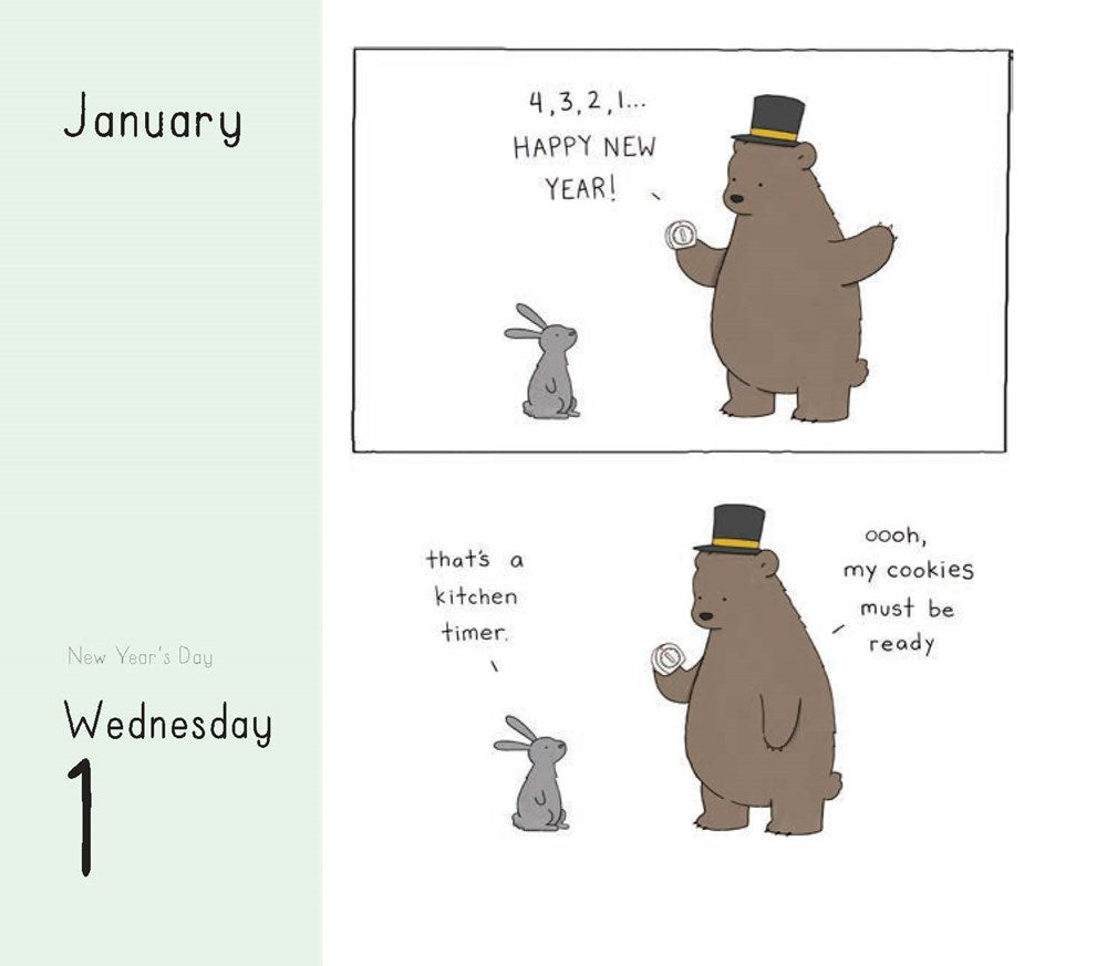 2025 Little World of Liz Climo - Daily Boxed Page-A-Day Calendar