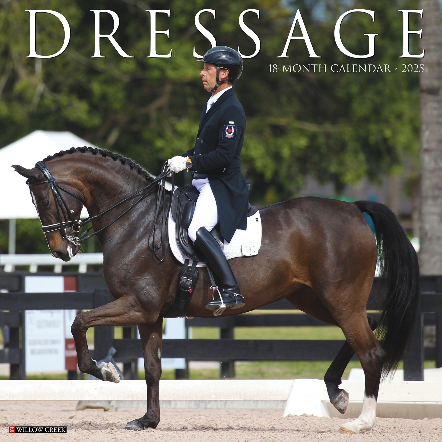 2025 Dressage - Square Wall Calendar