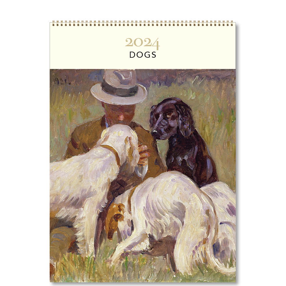 2024 Dogs Deluxe Wall Calendar Art Calendars