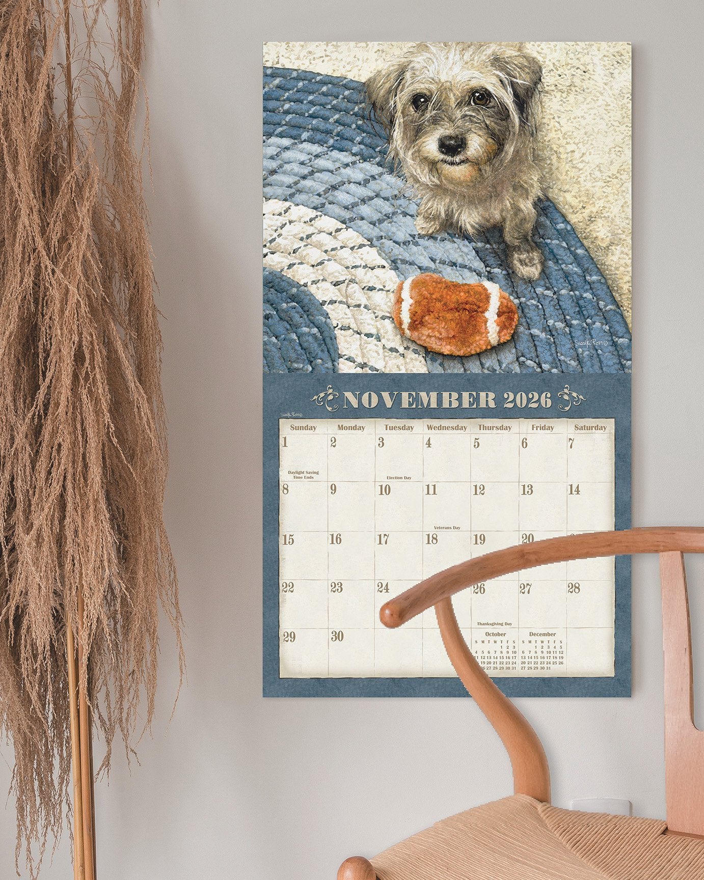 2026 Legacy Dogs We Love - Deluxe Wall Calendar
