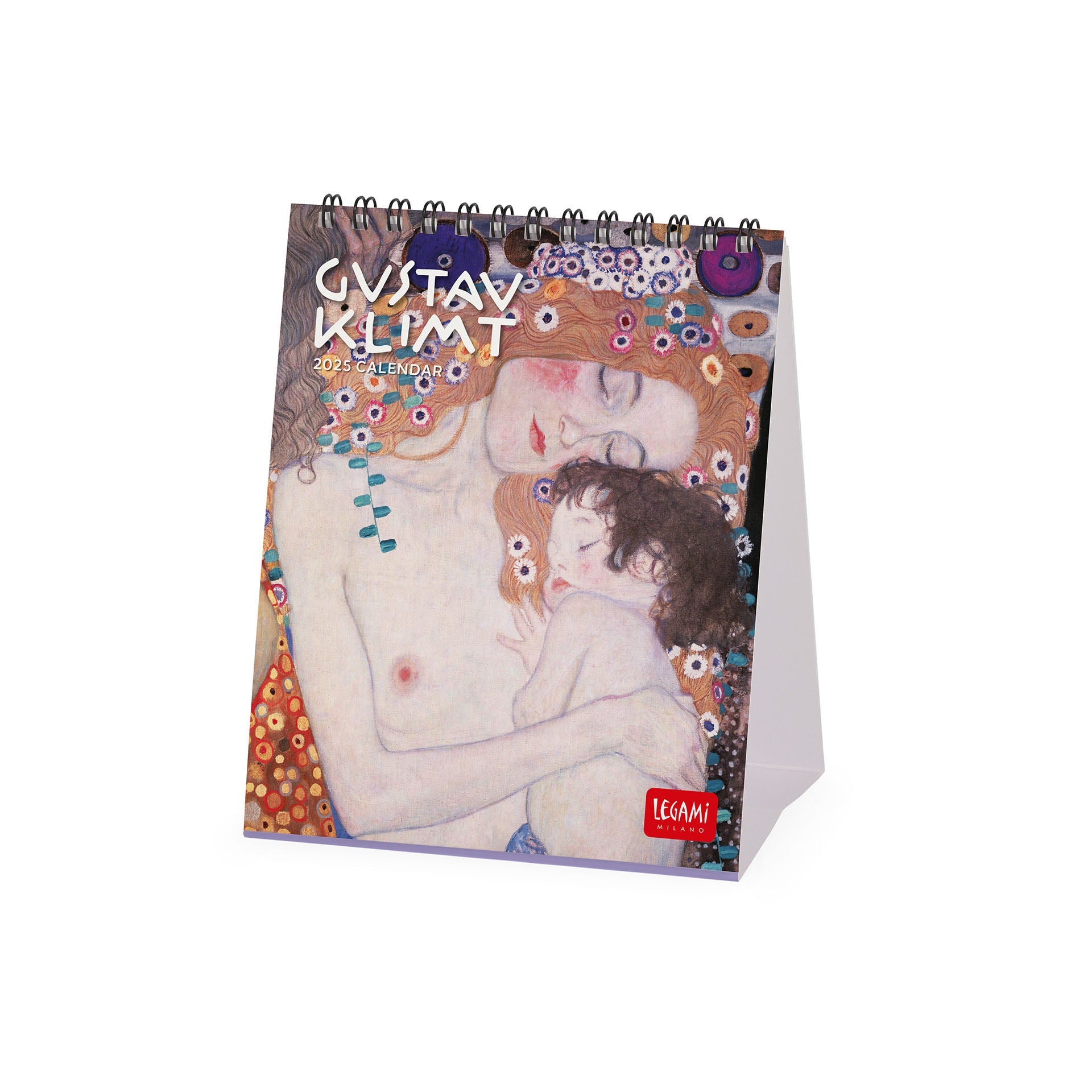 2025 Gustav Klimt by Legami - Desk Easel Calendar