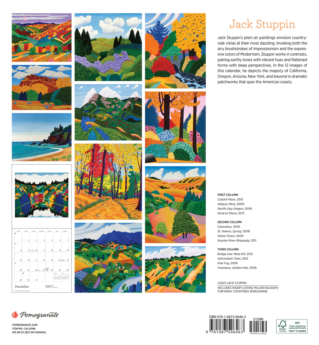 2024 Jack Stuppin - Square Wall Calendar  SOLD OUT