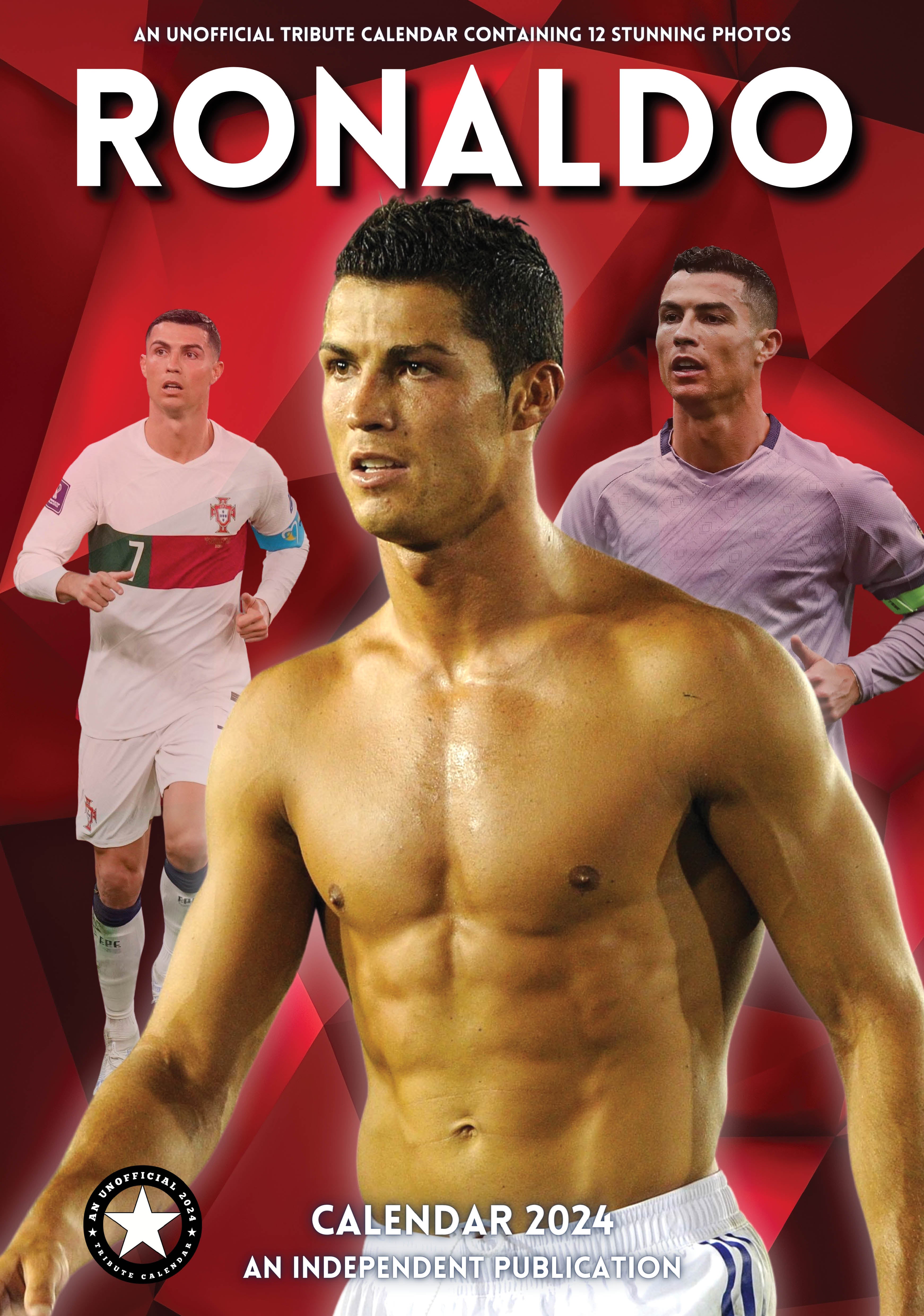2024 Cristiano Ronaldo - A3 Wall Calendar