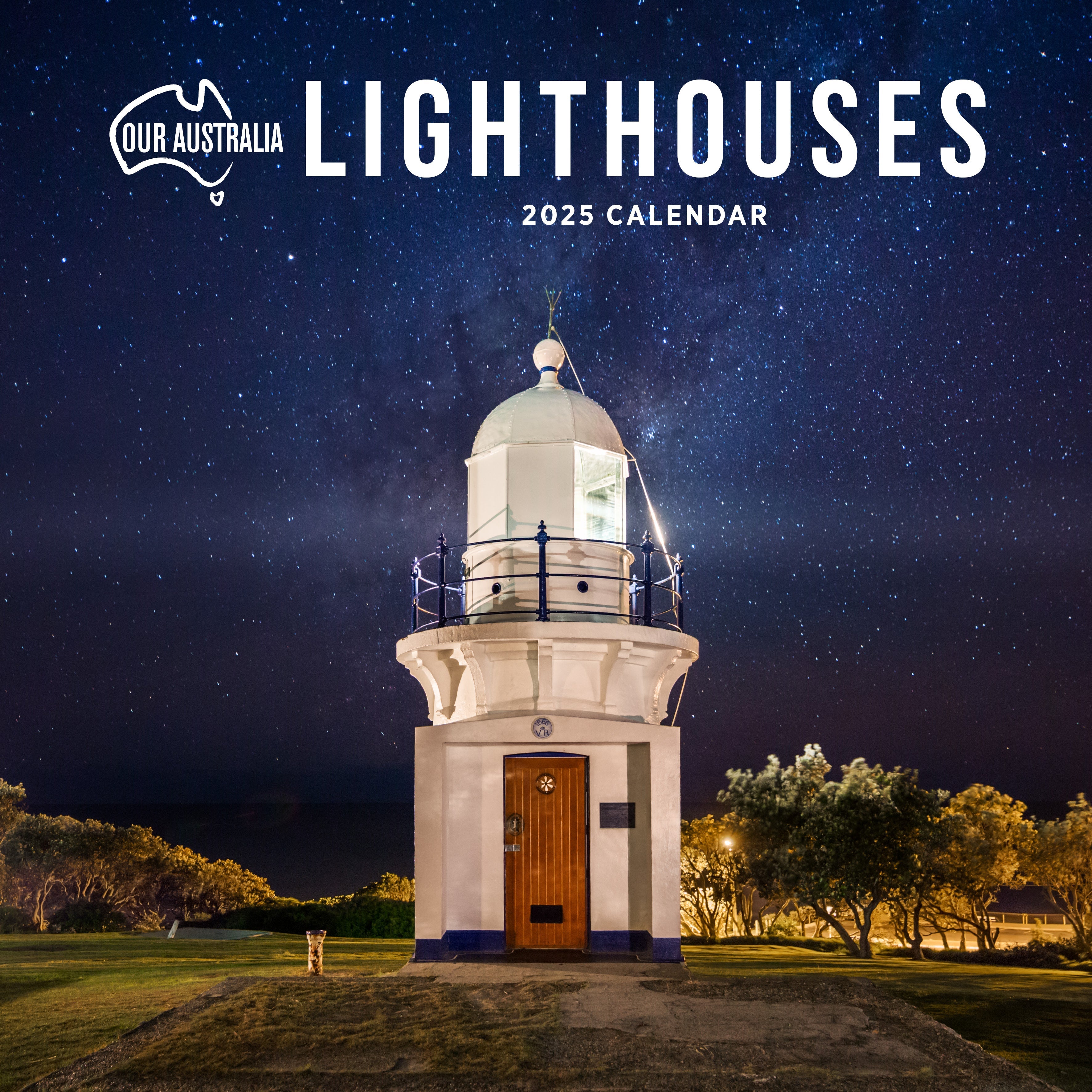 2025 Our Australia Lighthouses - Square Wall Calendar