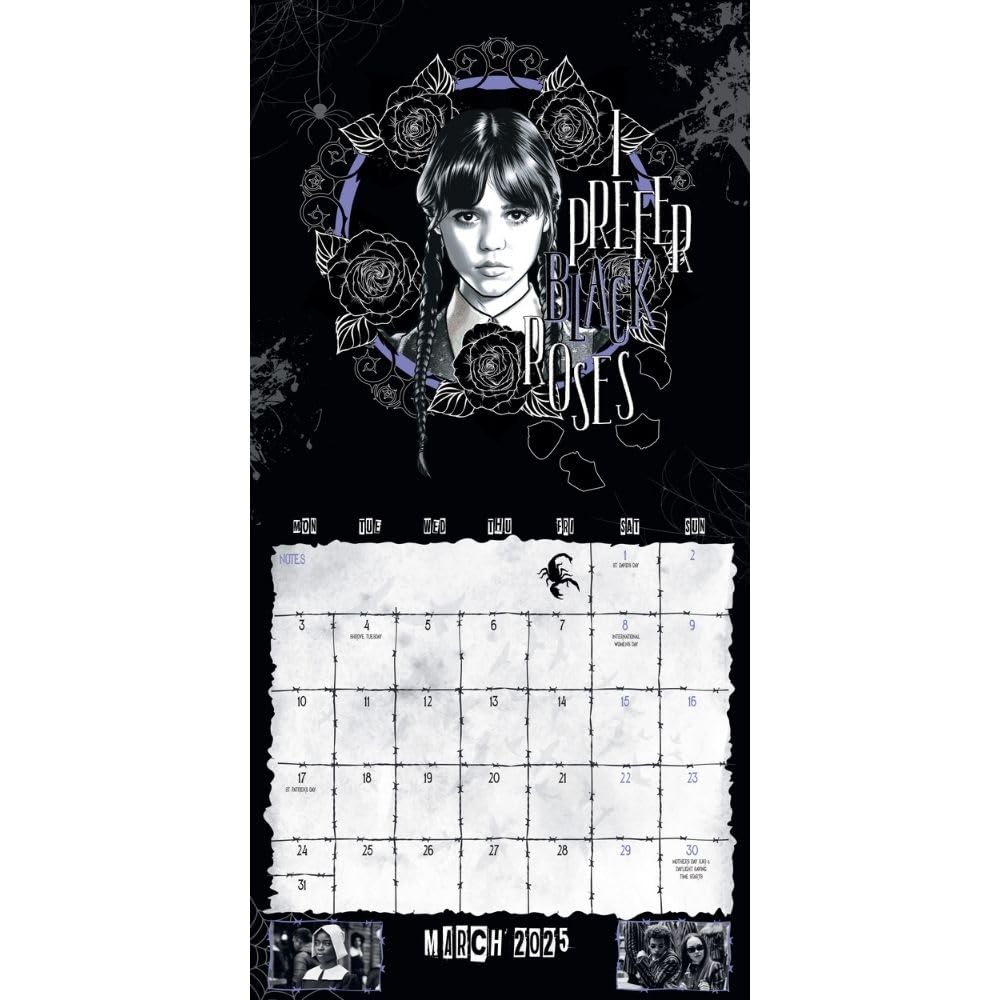 2025 Wednesday - Square Wall Calendar