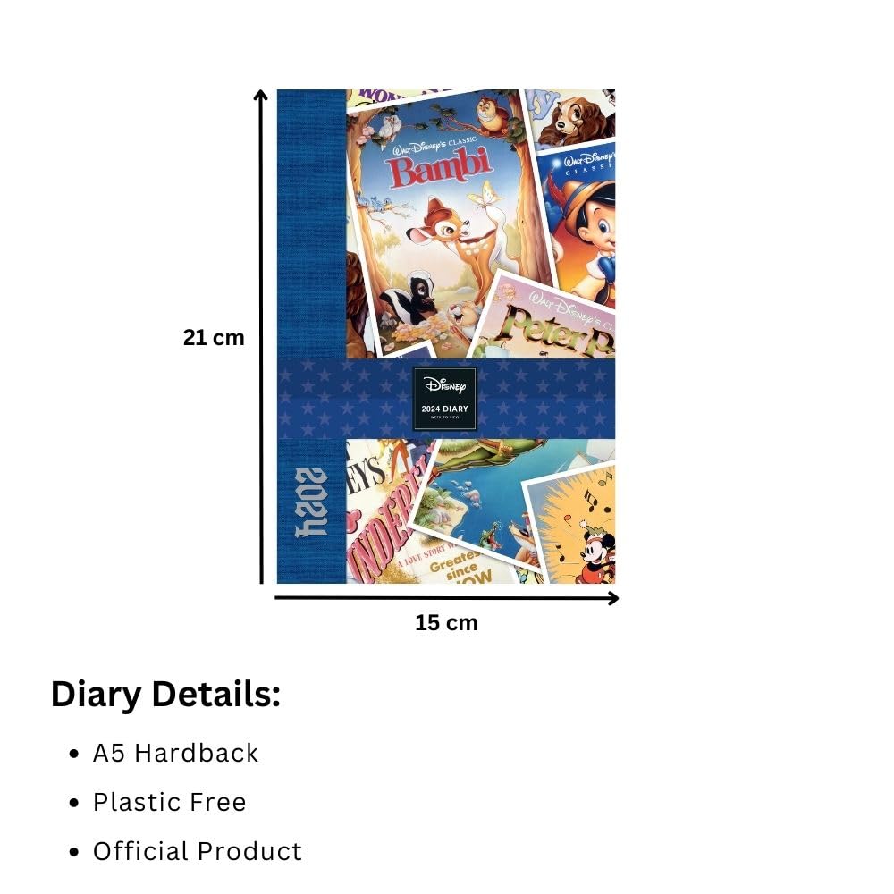 2024 Disney Vintage Posters - Weekly Diary/Planner  SOLD OUT