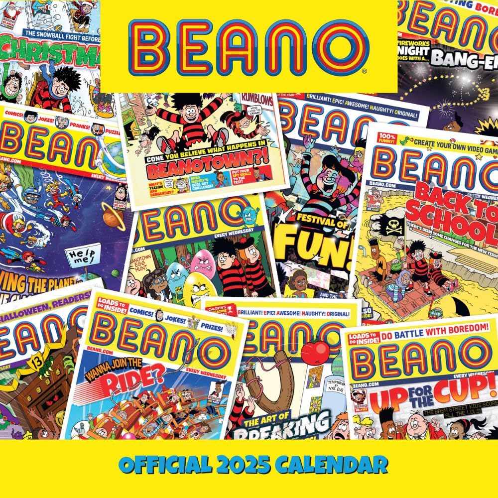 2025 Beano Classic - Square Wall Calendar