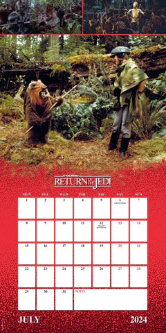 2024 Star Wars Classic - Square Wall Calendar  SOLD OUT