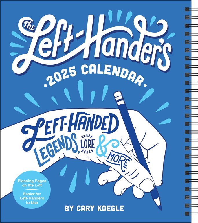 2025 The Left-Handers - Weekly Diary/Planner