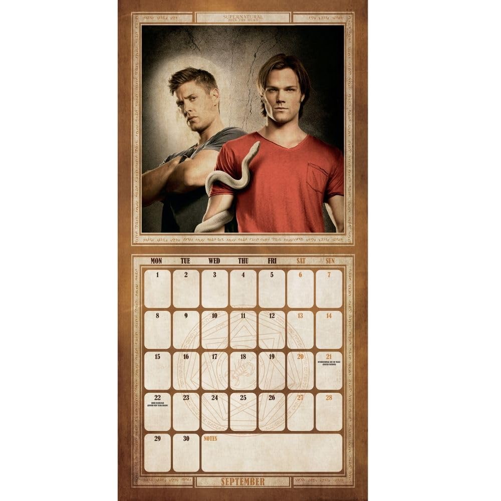 2025 Supernatural - Square Wall Calendar