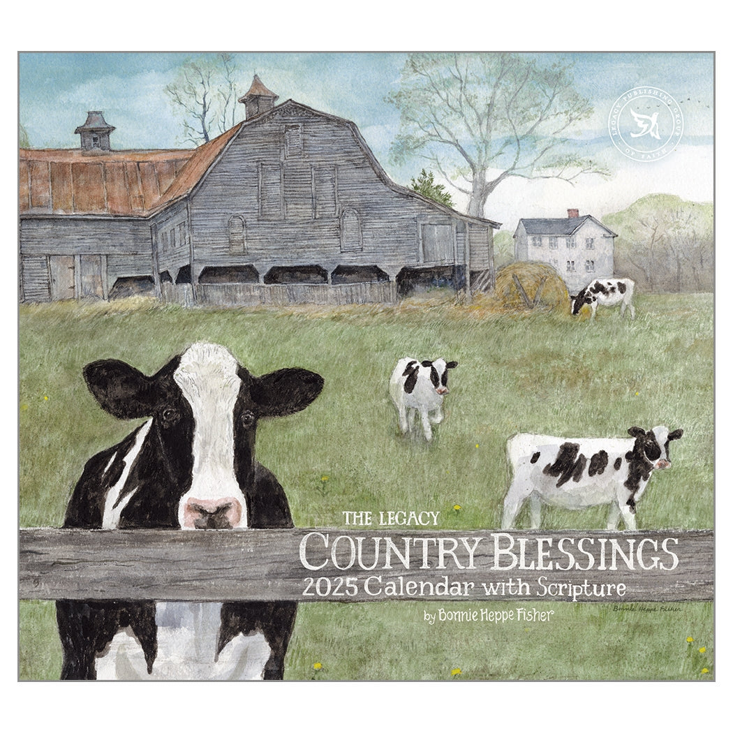 2025 Legacy Country Blessings - Deluxe Wall Calendar