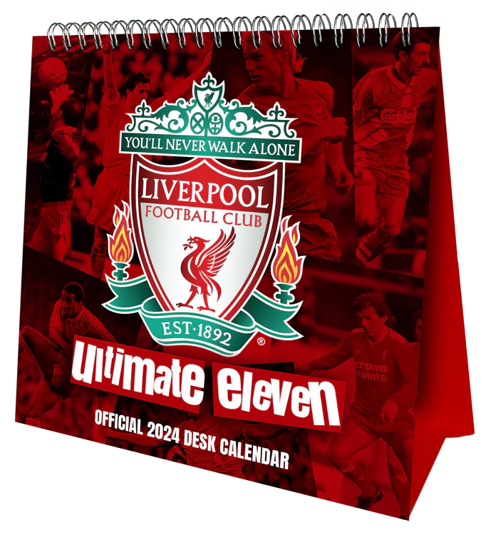 2024 Liverpool FC Desk Easel Calendar