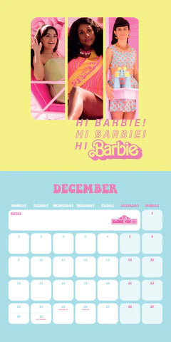 2024 Barbie Movie - Square Wall Calendar  SOLD OUT