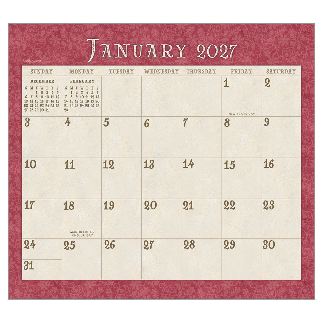 2027 Kittens - Deluxe Wall Calendar