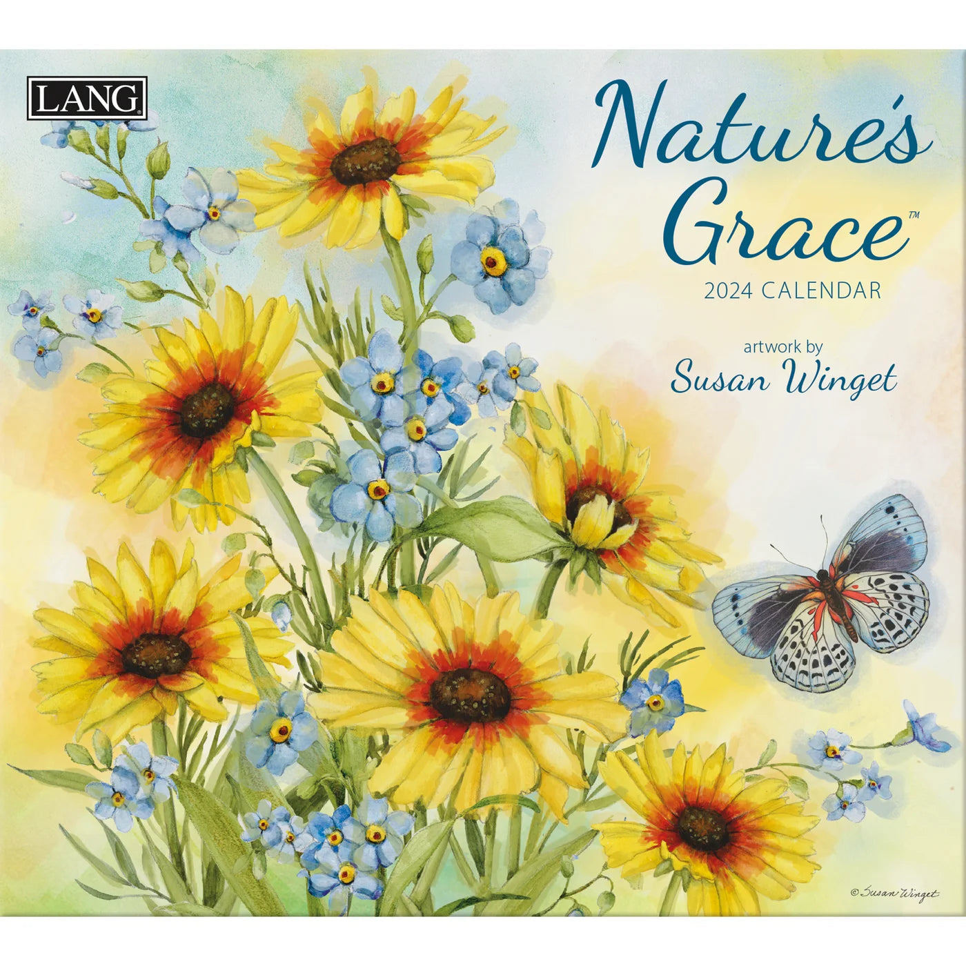2024 LANG Nature's Grace by Susan Winget - Deluxe Wall Calendar