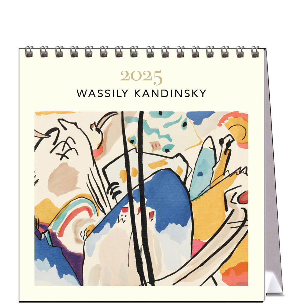 2025 Wassily Kandinsky - Desk Easel Calendar