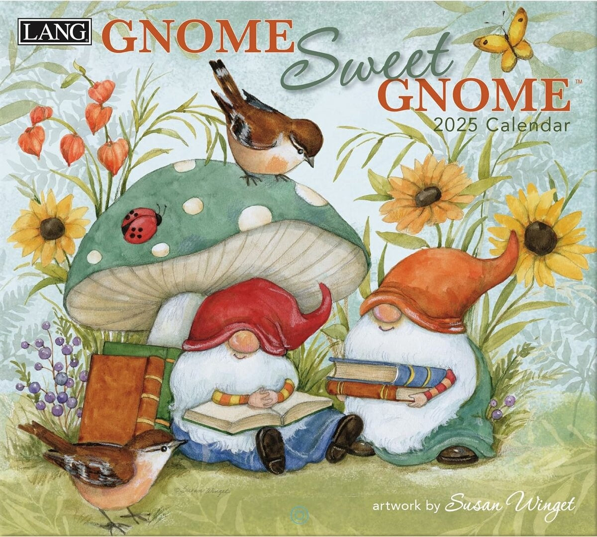 Lang Gnome Sweet Gnome 2025 Wall Calendar