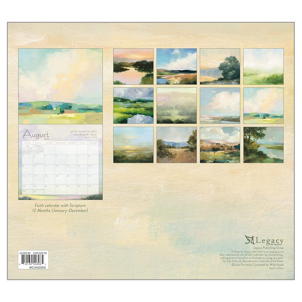 2026 Legacy Hopeful Horizons - Deluxe Wall Calendar