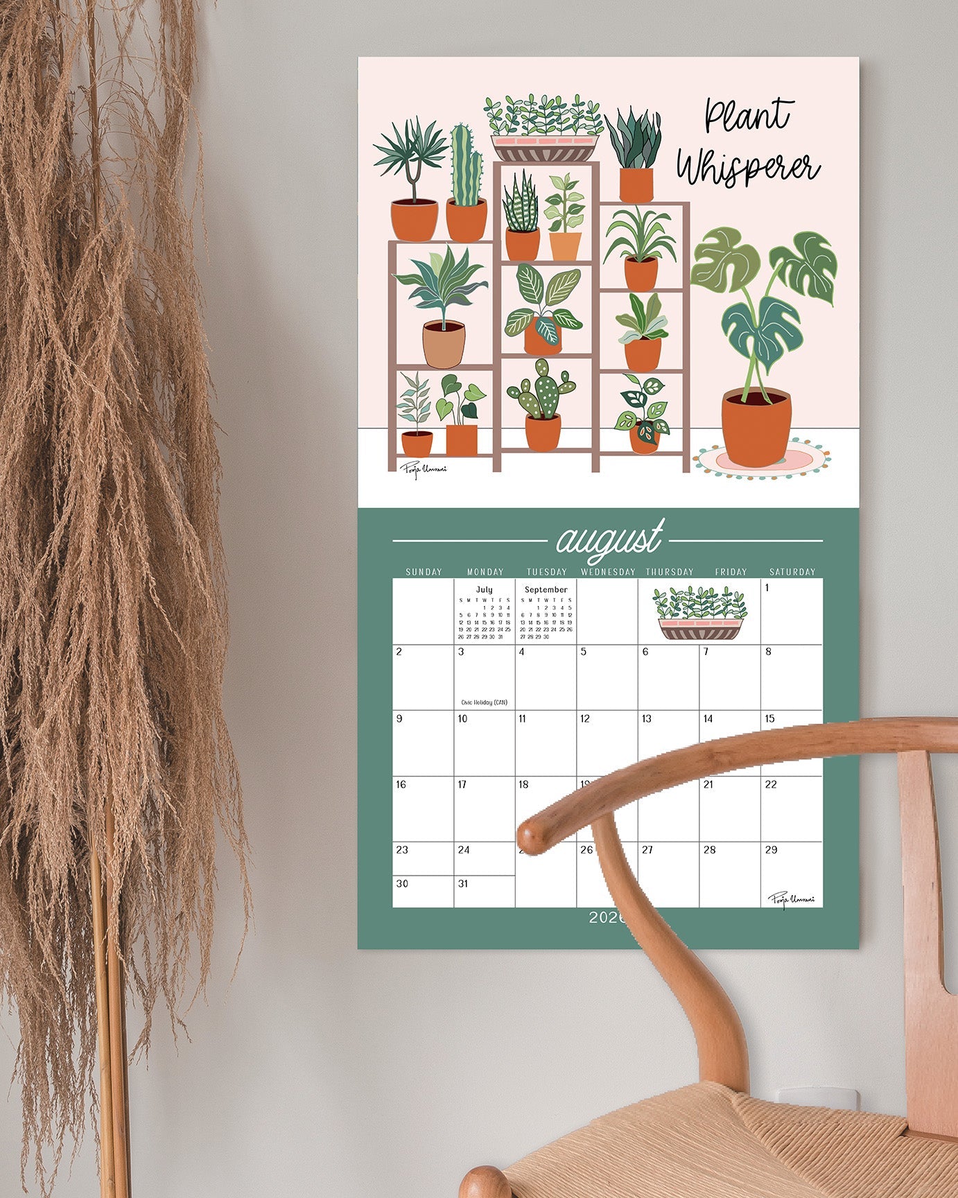 2026 Legacy Plant Lady - Deluxe Wall Calendar