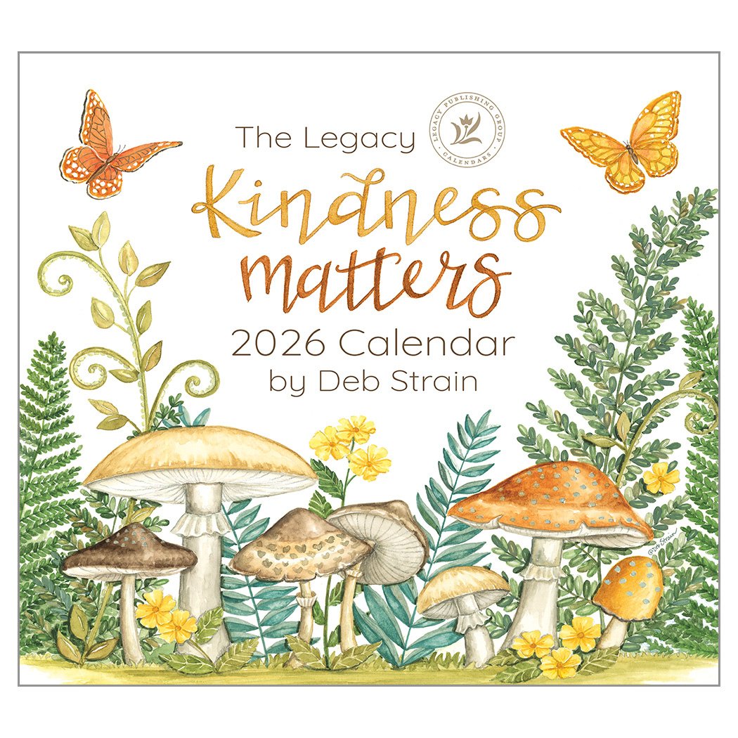2026 Legacy Kindness Matters - Deluxe Wall Calendar