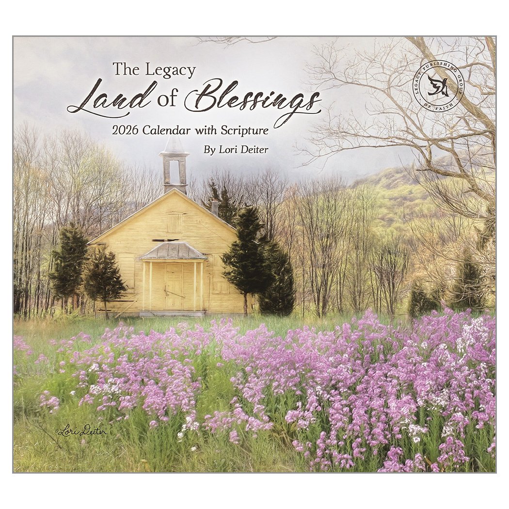 2026 Legacy Land Of Blessings - Deluxe Wall Calendar