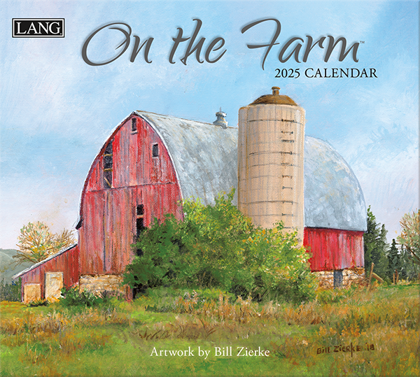 2025 LANG On The Farm - Deluxe Wall Calendar