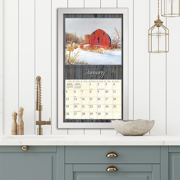 2025 LANG On The Farm - Deluxe Wall Calendar